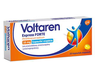 VOLTAREN EXPRESS FORTE 25 mg 20 kapsułek