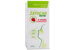 ZATOCAN FORTE SMAK TRUSKAWKOWY 240 g syrop