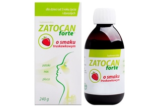 ZATOCAN FORTE SMAK TRUSKAWKOWY 240 g syrop