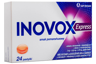 INOVOX EXPRESS SMAK POMARAŃCZOWY 24 pastylki