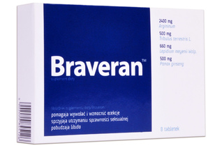 BRAVERAN 8 tabletek