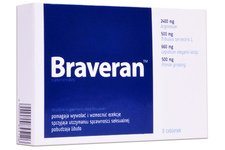BRAVERAN 8 tabletek