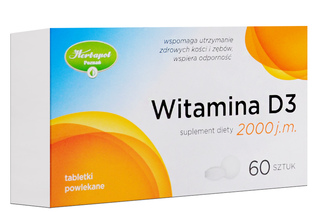 WITAMINA D3 2000 j.m. 60 tabletek