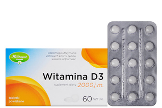 WITAMINA D3 2000 j.m. 60 tabletek