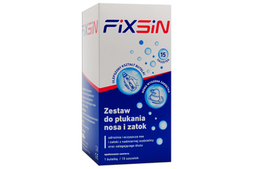 FIXSIN zestaw butelka + 15 saszetek