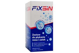 FIXSIN zestaw butelka + 15 saszetek