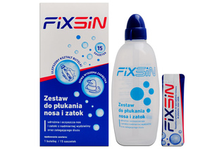 FIXSIN zestaw butelka + 15 saszetek