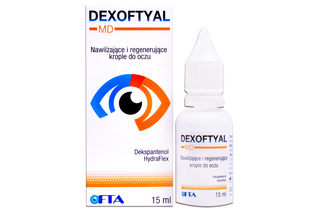 DEXOFTYAL MD 15 ml krople