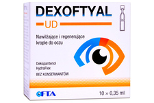 DEXOFTYAL UD 10 minimsów po 0,35 ml 