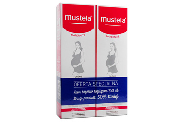 MUSTELA KREM PRZECIW ROZSTĘPOM ZESTAW 2x 250 ml