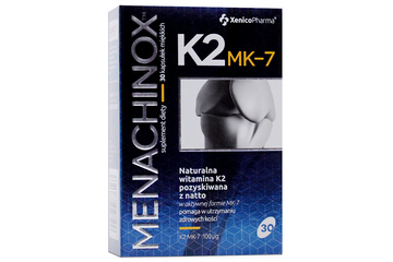 MENACHINOX K2 MK-7 100 mcg 30 kapsułek