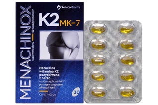 MENACHINOX K2 MK-7 100 mcg 30 kapsułek