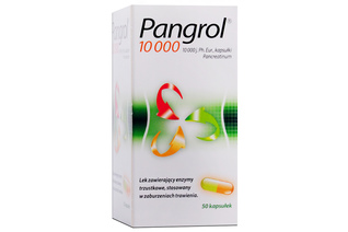 PANGROL 10 000 50 kapsułek