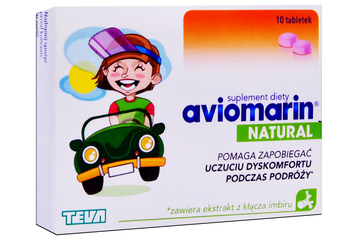 AVIOMARIN NATURAL 10 tabletek