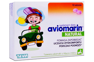 AVIOMARIN NATURAL 10 tabletek