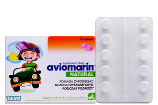 AVIOMARIN NATURAL 10 tabletek