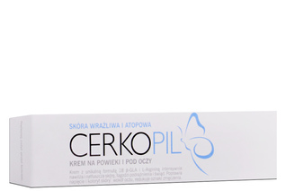 CERKOPIL KREM NA POWIEKI I POD OCZY 15 ml