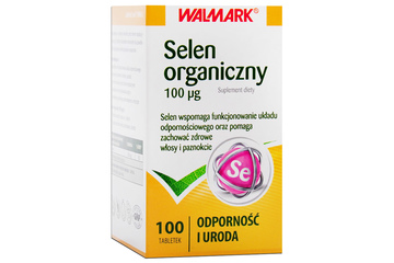 SELEN ORGANICZNY 100 ug 100 tabletek