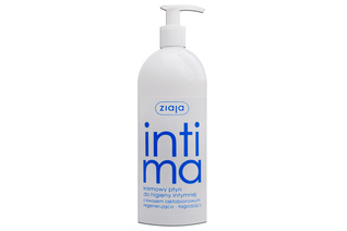INTIMA KREMOWY PŁYN DO HIGIENY INTYMNEJ Z KWASEM LAKTOBIONOWYM 500 ml