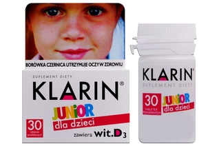 KLARIN JUNIOR 30 tabletek