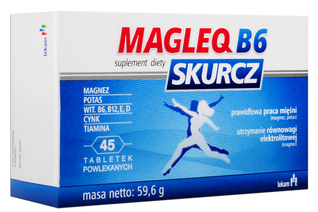 MAGLEQ B6 SKURCZ 45 tabletek