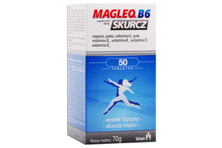 MAGLEQ B6 SKURCZ 50 tabletek