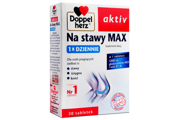 DOPPELHERZ AKTIV NA STAWY MAX 30 tabletek