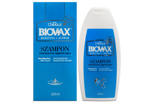 BIOVAX INTENSYWNIE REGENERUJĄCY SZAMPON KERATYNA + JEDWAB 200 ml