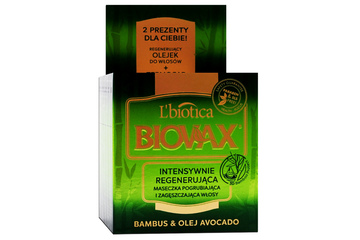 BIOVAX INTENSYWNIE REGENERUJĄCA MASECZKA BAMBUS & OLEJ AVOCADO 250 ml