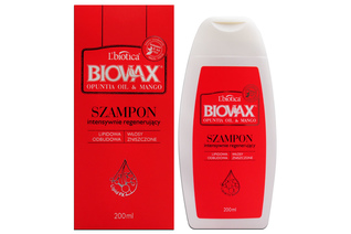 BIOVAX INTENSYWNIE REGENERUJĄCY SZAMPON OPUNTIA OIL & MANGO 200 ml