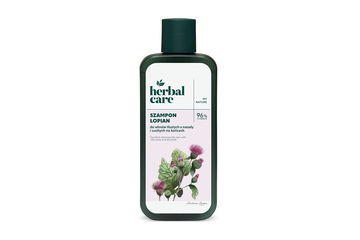 HERBAL CARE SZAMPON DO WŁOSÓW TŁUSTYCH U NASADY I SUCHYCH NA KOŃCACH ŁOPIAN 330 ml
