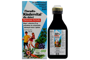 FLORADIX KINDERVITAL DLA DZIECI 250 ml płyn