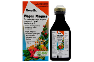 FLORADIX WAPŃ I MAGNEZ 250 ml płyn