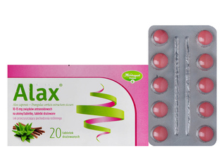 ALAX 20 tabletek