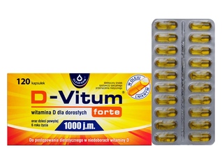 D-VITUM FORTE 1000 j.m. 120 kapsułek
