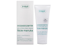 OCZYSZCZANIE LIŚCIE MANUKA KREM NAWILŻAJĄCY SPF 10 50 ml