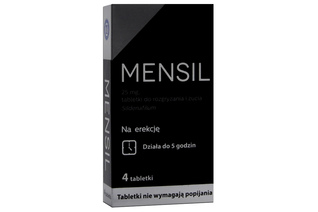 MENSIL 25 mg 4 tabletki