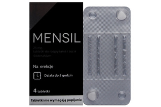 MENSIL 25 mg 4 tabletki