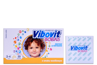 VIBOVIT BOBAS 30 saszetek smak waniliowy