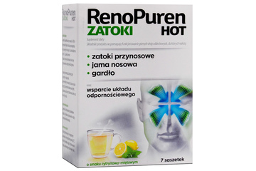 RENOPUREN ZATOKI HOT 8 saszetek