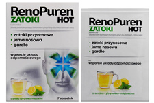 RENOPUREN ZATOKI HOT 8 saszetek