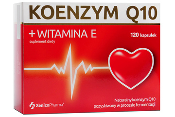 KOENZYM + WITAMINA E 120 kapsułek