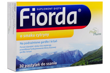 FIORDA O SMAKU CYTRYNY 30 pastylek