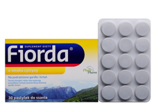 FIORDA O SMAKU CYTRYNY 30 pastylek