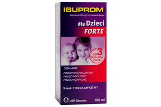 IBUPROM DLA DZIECI FORTE 100 ml zawiesina