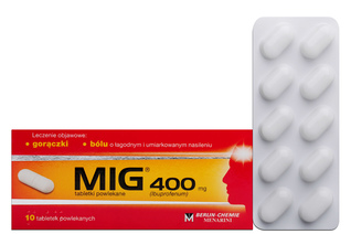 MIG 400 mg 10 tabletek