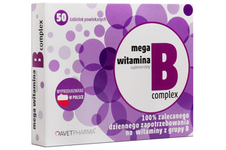 MEGA WITAMINA B COMPLEX 50 tabletek