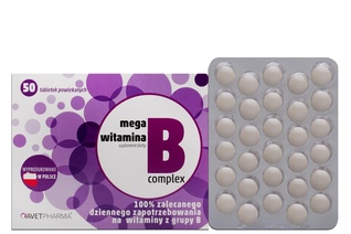 MEGA WITAMINA B COMPLEX 50 tabletek