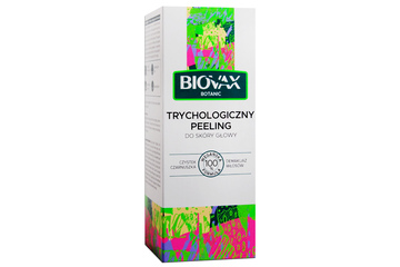 BIOVAX BOTANIC TRYCHOLOGICZNY PEELING DO SKÓRY GŁOWY CZYSTEK I CZARNUSZKA 125 ml