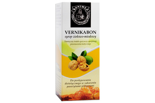 VERNIKABON SYROP ZIOŁOWO - MIODOWY 130 g/100 ml 